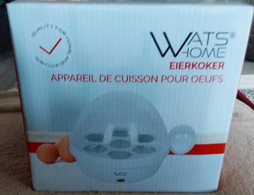 Whatshome eierkoker/ nieuw in de doos / super koopje beschikbaar voor biedingen