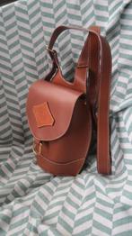 Country Life, cognac leren tas, 22x20x6cm, apart model, Overige merken, Bruin, Verzenden, Zo goed als nieuw