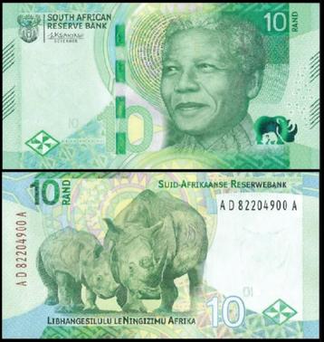 Zuid-Afrika 2016 en 2023, 3 bankbiljetten (UNC) beschikbaar voor biedingen