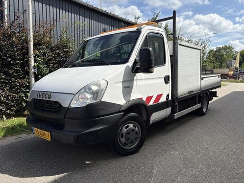 Iveco 50C14G / HIAB 008T KRAAN / CNG / 64dkm! NAP!, Auto's, Bestelauto's, Particulier, Te koop, Iveco, CNG (Aardgas), Euro 5, Handgeschakeld
