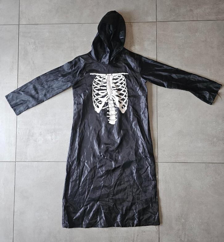 Skelet pak (jurk), maat 146, Kinderen en Baby's, Carnavalskleding en Verkleedspullen, Gebruikt, Jongen of Meisje, 146 t/m 152