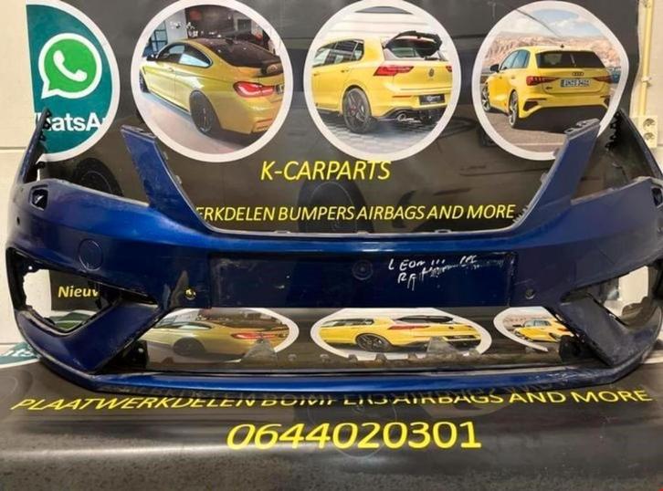 Voorbumper Seat Leon 3 5F FACELIFT FR KLS 4x PDC 17-21, Auto-onderdelen, Carrosserie en Plaatwerk, Bumper, Seat, Voor, Gebruikt