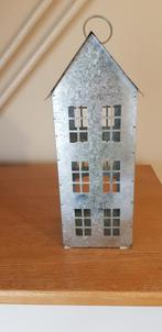Metalen huisje voor waxinelichtje., Huis en Inrichting, Woonaccessoires | Overige, Ophalen of Verzenden