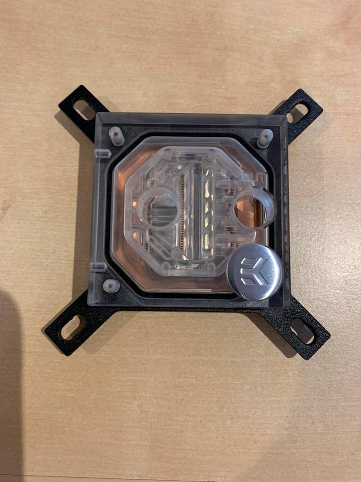EK-Supremacy EVO Copper Plexi Waterblok, Computers en Software, Processors, Zo goed als nieuw, Ophalen of Verzenden