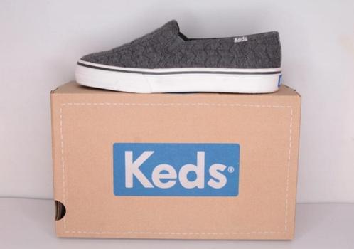 Keds quilted double decker jersey instappers slip-on maat 35, Kleding | Dames, Schoenen, Nieuw, Instappers, Grijs, Ophalen of Verzenden