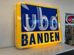 ubo banden oude reclame lichtbak, Ophalen, Gebruikt, ., Lichtbak of (neon) lamp