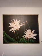 J. Kruger schilderij 105cm bij 130cm, Ophalen, 125 cm of meer, Zo goed als nieuw, Schilderij