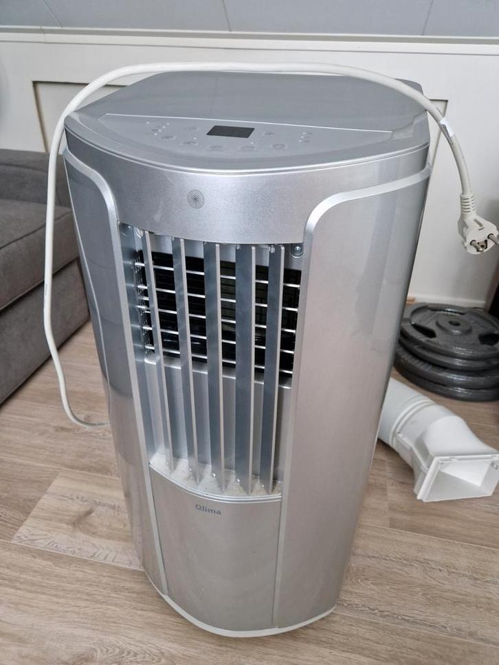 Qlima mobiele airco, Witgoed en Apparatuur, Airco's, Gebruikt, Mobiele airco, Minder dan 60 m³, 3 snelheden of meer, Timer, Ophalen