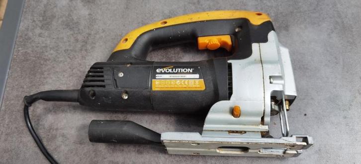 decoupeerzaag Evolution Rage7s, Doe-het-zelf en Verbouw, Gereedschap | Machine-onderdelen en Toebehoren, Gebruikt, Ophalen of Verzenden