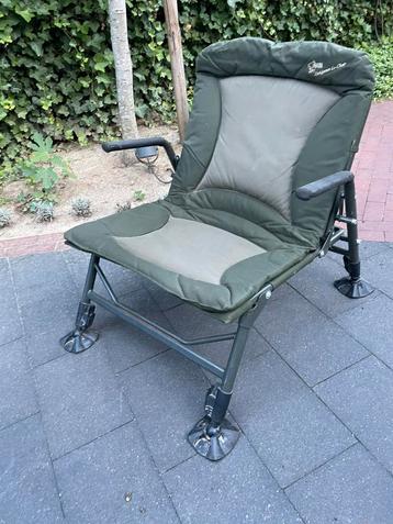 Nash Indulgence Lo-Chair – comfortabele lage karperstoel beschikbaar voor biedingen