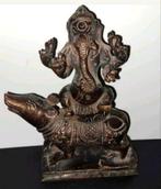 Oude Ganesha brons 15cm, Ophalen, Zo goed als nieuw