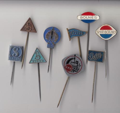 Scheepvaart Dieselmotoren speldjes Bolnes Seffle Sachs, Verzamelen, Speldjes, Pins en Buttons, Gebruikt, Speldje of Pin, Overige onderwerpen