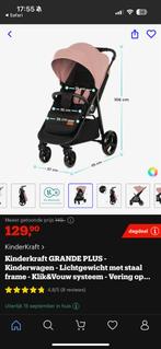 Kinderkraft Grande Plus - Zo goed als nieuw!, Verstelbare duwstang, Zo goed als nieuw, Ophalen, Kinderwagen