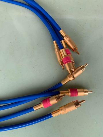 Nagaoka rca interlinks (2 sets voor de prijs van 1) beschikbaar voor biedingen