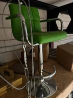 Groene Vidaxl Barkruk, In hoogte verstelbaar, 60 tot 90 cm, Nieuw, Ophalen of Verzenden