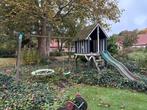 Speelhuisje inclusief glijbaan schommel en nestschommel, Ophalen, Gebruikt, Overige typen, Aanbouwonderdeel