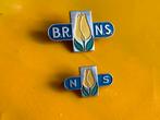 2x broche NS Nederlandse Spoorwegen treinen, Verzamelen, Speldjes, Pins en Buttons, Ophalen of Verzenden, Gebruikt