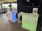 bar LED incl. spoelbak nu 250 euro, Verzenden, Zo goed als nieuw, Inclusief barstoelen