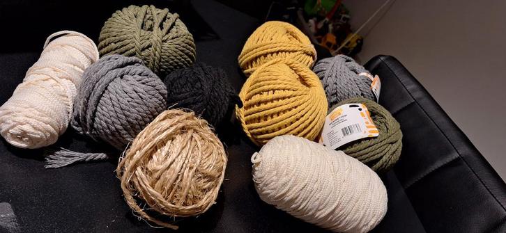 Macrame touw, Hobby en Vrije tijd, Overige Hobby en Vrije tijd, Zo goed als nieuw, Ophalen