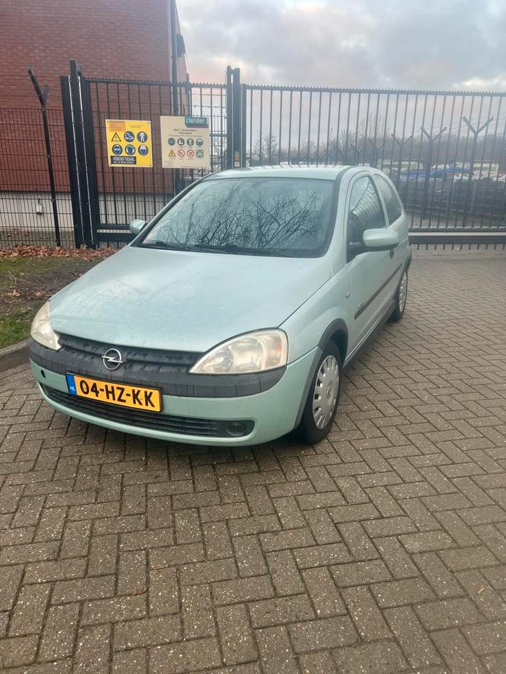 Opel Corsa 1.4 I 16V 3D 2002 Groen, Auto's, Opel, Particulier, Corsa, ABS, Airbags, Airconditioning, Centrale vergrendeling, Elektrische ramen