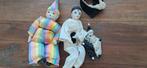 Pierrot poppen porselein, Ophalen of Verzenden, Gebruikt, Pop