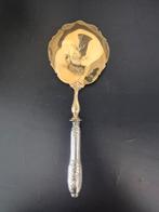 Antieke Sierlepel met Bloemgravure, Ophalen of Verzenden