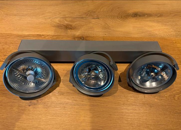 Delta Light Plafondspot - Strak Design, Huis en Inrichting, Lampen | Spots, Gebruikt, Plafondspot of Wandspot, Metaal of Aluminium