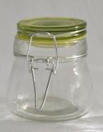 Voorraadpot glas groen, Ophalen of Verzenden, Nieuw