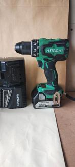 Hitachi Ds18dbsl accu schroefmachine 18v 5.0ah, Ophalen of Verzenden, Zo goed als nieuw