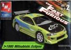 Bouwdoos 1995 Mitsubishi Eclipse Fast and Furious AMT, Hobby en Vrije tijd, Modelbouw | Auto's en Voertuigen, Overige merken, Auto
