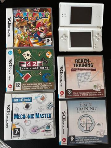 Nintendo DS inclusief spellen beschikbaar voor biedingen