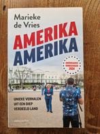 Amerika Amerika - Marieke de Vries, Ophalen of Verzenden, Nieuw, Maatschappij en Samenleving, Wereld