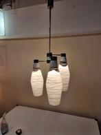 Vintage Hanglamp geschilderd glas zukov Tsjechoslowakije, Ophalen, ,, ,, ,