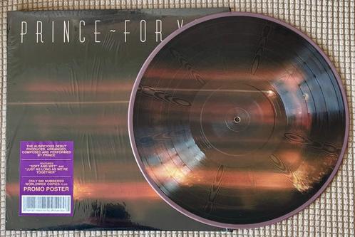 Prince Picture Disc Vinyl - For You + Promo Poster - Sealed, Cd's en Dvd's, Vinyl | R&B en Soul, Nieuw in verpakking, 2000 tot heden