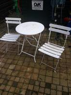 bistroset  2 setjes, Overige materialen, Gebruikt, Tuinset, Ophalen