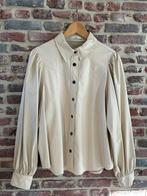 Aaiko Blouse Maat M Lederlook, Kleding | Dames, Blouses en Tunieken, Maat 38/40 (M), Aaiko, Beige, Ophalen of Verzenden