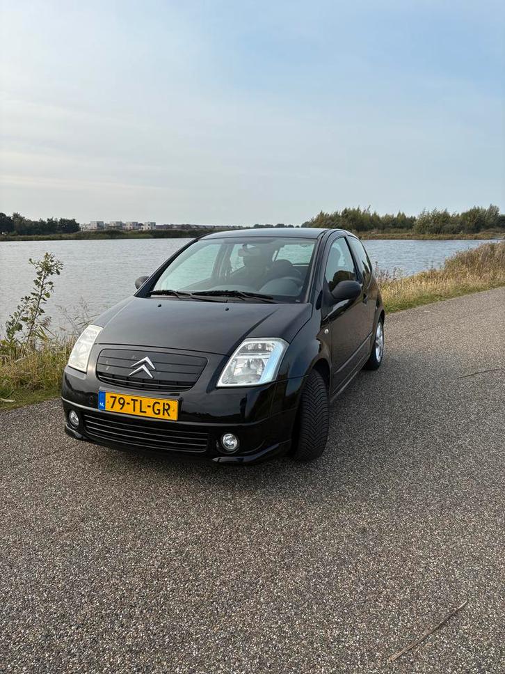 Citroën C2 1.4 I 2006 Zwart Nieuwe APK!, Auto's, Citroën, Particulier, C2, ABS, Airbags, Airconditioning, Alarm, Bluetooth, Centrale vergrendeling