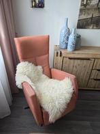 Relaxfauteuil verstelbaar ploegstof Zitcomfort teab, Ophalen, Eenpersoons, 75 tot 100 cm, Zo goed als nieuw