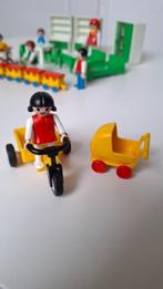 Playmobile 3359/3357, meisje op driewieler en poppenwagen., Ophalen of Verzenden, Gebruikt, Complete set