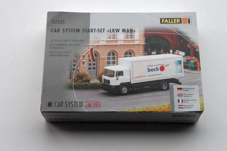 Faller Car System – Auto Startset (Nieuw!), Hobby en Vrije tijd, Modeltreinen | H0, Zo goed als nieuw, Locomotief, Gelijkstroom of Wisselstroom