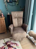 Relax Fauteuil met accu ,taupe kleur, Huis en Inrichting, Fauteuils, Ophalen, Minder dan 75 cm, Zo goed als nieuw, Stof