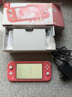 Nintendo Switch Lite, Spelcomputers en Games, Spelcomputers | Nintendo Switch Lite, Ophalen of Verzenden, Roze of Coral, Zo goed als nieuw