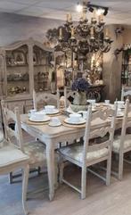 Landelijke Eiken Ceresu eetkamerset, 5664HM, In, Ophalen of Verzenden, Queen ann