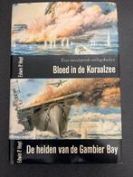 Bloed in de Koraalzee & Helden van de Gambier Bay, Ophalen of Verzenden, Tweede Wereldoorlog, Gelezen, Marine