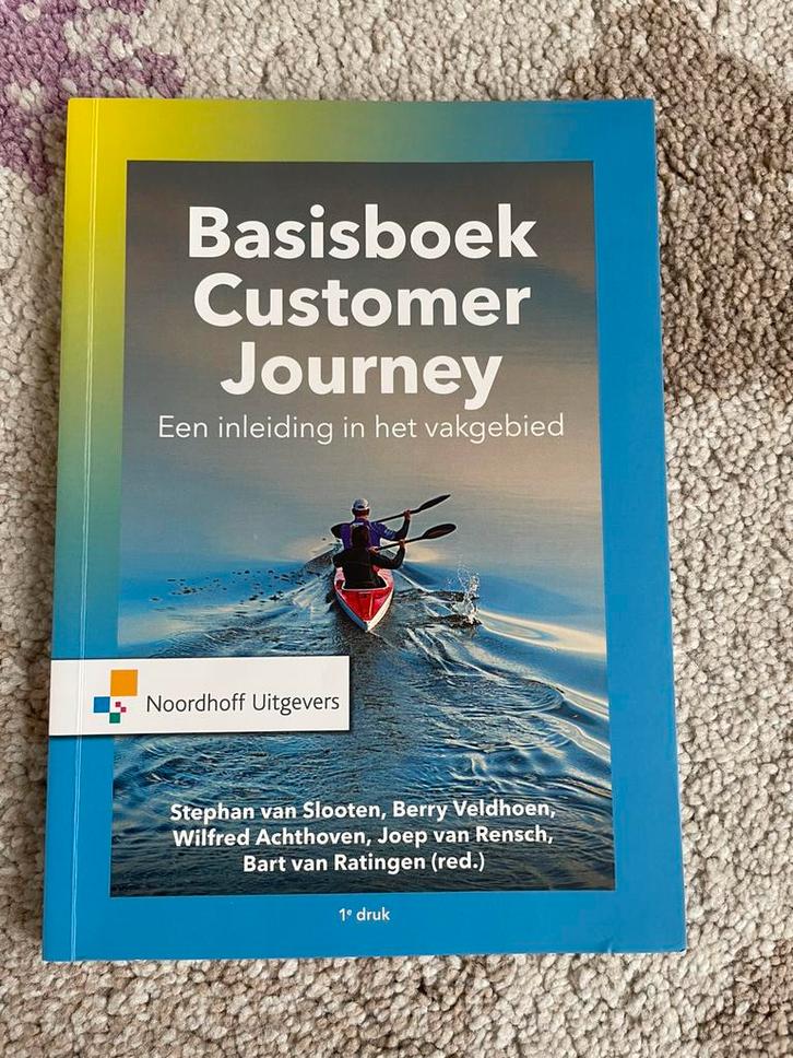Basisboek customer journey, Boeken, Economie, Management en Marketing, Zo goed als nieuw, Ophalen