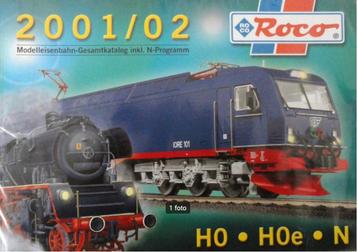 Roco catalogus 2001-2002 beschikbaar voor biedingen