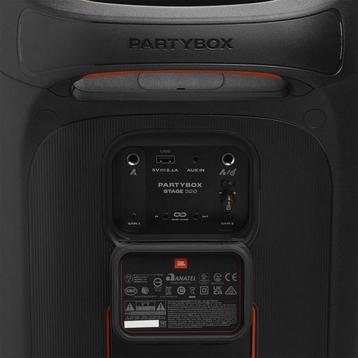 JBL Partybox Stage 320 met 2 draadloze Microfoons - Te Huur! beschikbaar voor biedingen