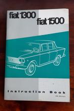 Fiat 1300 Sedan en Fiat 1300-1500 instructieboekje Engels, Verzenden
