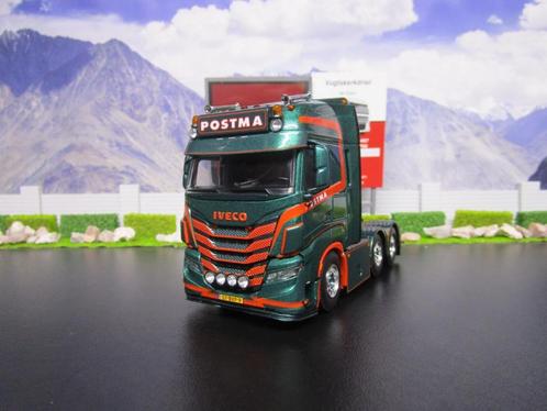 Wsi 01-4587 Iveco S-Way AS High 6x2, Postma Grijpskerk, Hobby en Vrije tijd, Modelauto's | 1:50, Nieuw, Bus of Vrachtwagen, Wsi