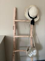 Prachtige houten decoratie ladder, Huis en Inrichting, Woonaccessoires | Overige, Zo goed als nieuw, Ophalen
